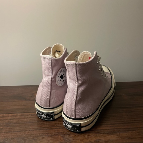 Converse Women's Lavender High-Top Sneakers - Picture 5 of 6